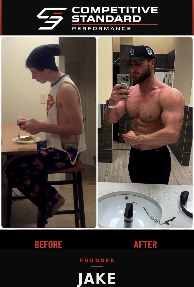 CSP founder Jake's transformation